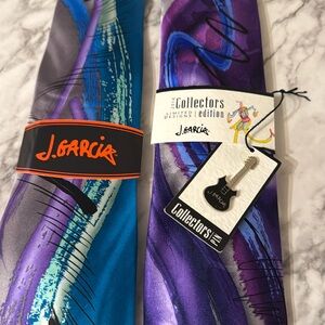 Jerry Garcia necktie. Grateful Dead. New with tags. Collector’s edition. Tie pin